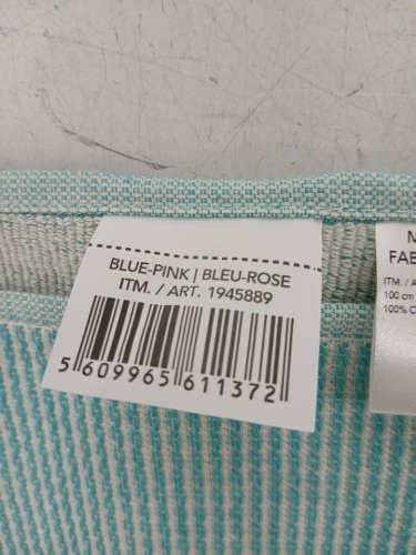 Fouta Made In Portugal Beach Towel - 40" x 70" - Blue/PINK/WHITE (Model: 1945889) image 4