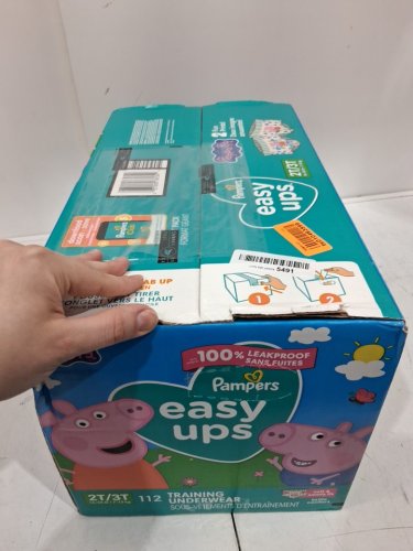 112pk pampers easy ups disposable potty training underwear - 2t/3t(16-34lbs) - peppa pig image 3