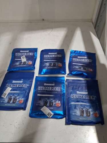 x6 Hozoenx De-Icing Winter Snow and Ice Melting Agent for Concrete at Low Temperatures -100g each (model: 2DA5H67ALTC9) image 2