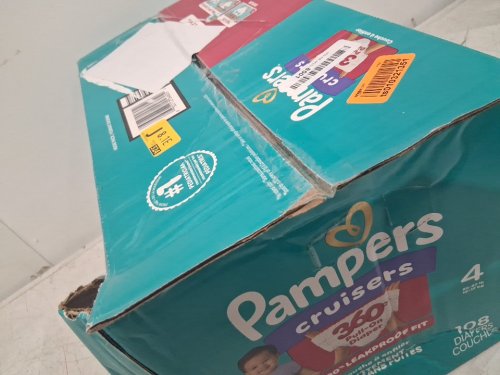 108PK PAMPERS CRUISERS 360 DEGREES 100% LEAKPROOF FIT DIAPERS - SIZE 4 (23LB - 37LB) image 3
