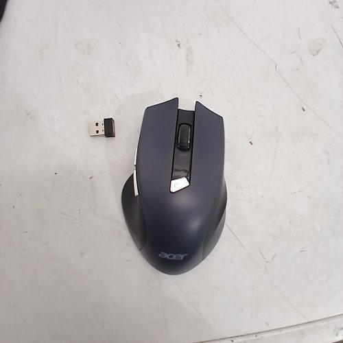 acer Wireless Mouse for Laptop with USBA Receiver - 2.4ghz - black (model: omr266) image 2