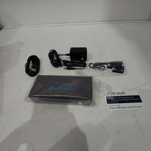 CMSTEDCD HDMI DUAL MONITOR KVM SWITCH 2 x 2 - BLACK/BLUE (MODEL: VP-SW221) image 3