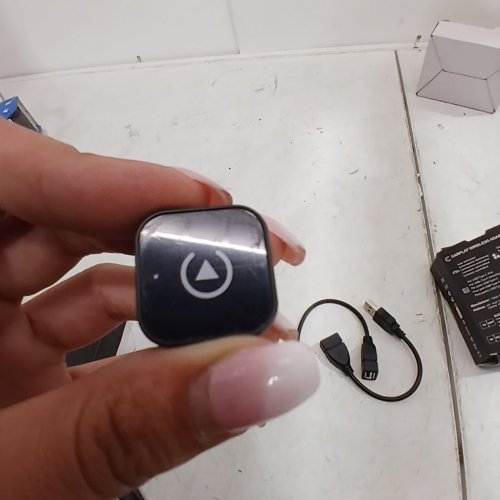 Wireless CarPlay Adapter WIRED CARPLAY TO WIRELESS MINI USB DESIGN - FAST STABLE CONNECTION DONGLE FOR IPHONE CAR PLAY - silver image 3