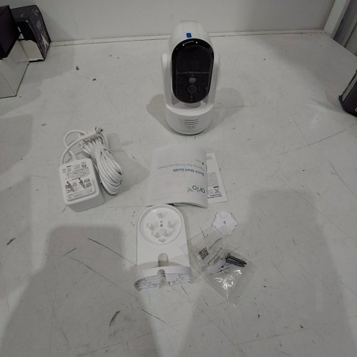 ARLO PAN TILT wired outdoor motion detection SECURITY CAMERA - WHITE (MODEL: vmc3083) image 2