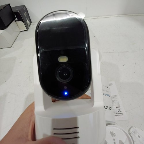 ARLO PAN TILT wired outdoor motion detection SECURITY CAMERA - WHITE (MODEL: vmc3083) image 3