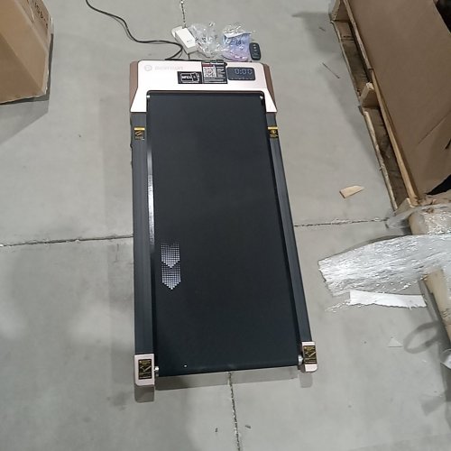 DeerRun Walking Pad Under Desk Treadmill with Incline - 2.5HP - 3.8mph - black/pink (Model: BA10-B) image 3