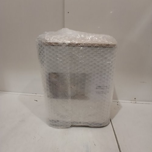 JS Maison Trash Can with Bamboo Lid and Foot Pedal - 5L - WHTE (MODEL: 7-98003) image 2