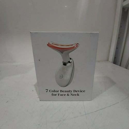 beauty device for face and neck with 7 colors - white image 3