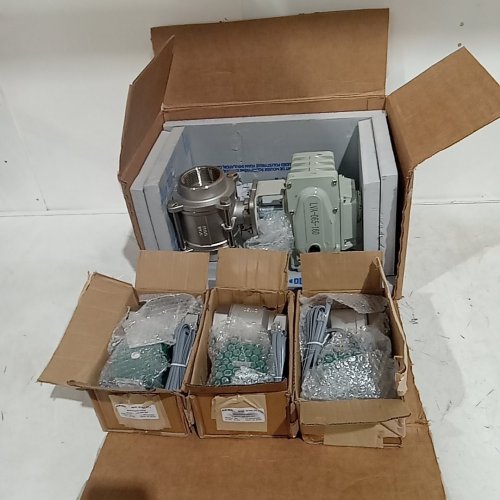 AKW STAINLESS STEEL DN65 SS BALL VALVE/ACTUATOR - 2.5" - SILVER (MODEL: WVM-PS 2.5) image 3