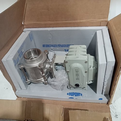 AKW STAINLESS STEEL DN65 SS BALL VALVE/ACTUATOR - 2.5" - SILVER (MODEL: WVM-PS 2.5) image 5