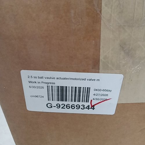AKW STAINLESS STEEL DN65 SS BALL VALVE/ACTUATOR - 2.5" - SILVER (MODEL: WVM-PS 2.5) image 7