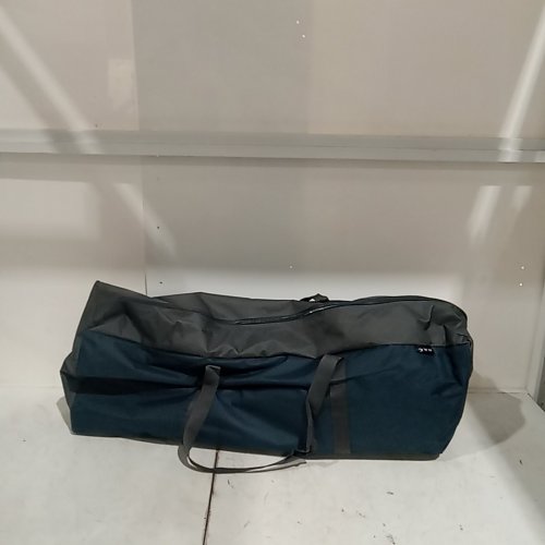 MAC SPORTS padded DOUBLE WIDE FOLDABLE CAMPING CHAIR, WITH CARRYING BAG - 500LBS max - GREY/blue (model: 1998140) image 6