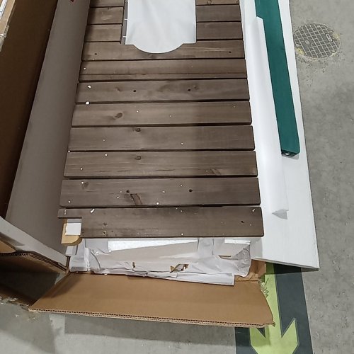 Costzon Wooden Kids Potting Bench Mud Kitchen - 45.5" x 13.5" x 36" - Natural/Brown (Model: TP10394) image 3