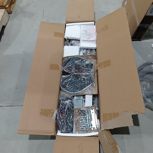 Adjustable Double Resistance Hydraulic Rowing Machine - 265 lbs max - Gray/Silver - (Model: FH10157) image 3