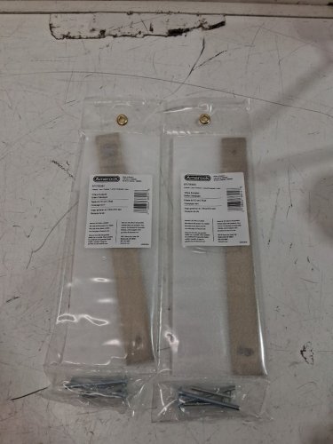 2 Amerock Ladera ecorative zinc cabinet hardware backplate - 192MM - golden champagne (model: BP37765BBZ) image 2