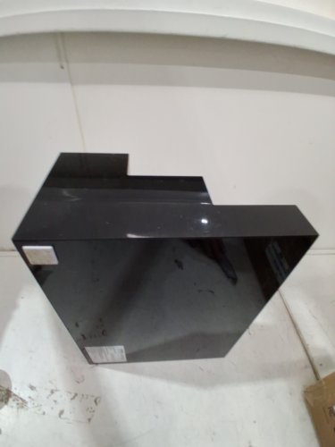 led liquor stand - 3-tier - 16'' - black /white image 3