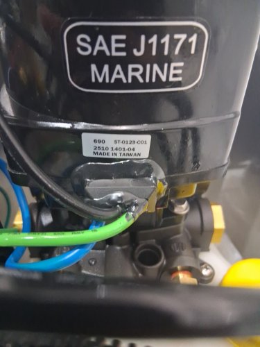 DB Electrical Trim Motor Compatible with/Replacement for Mercury Mercruiser 14336A15/14336A20- (model: 430-2215/SAE j1171 marine) image 5