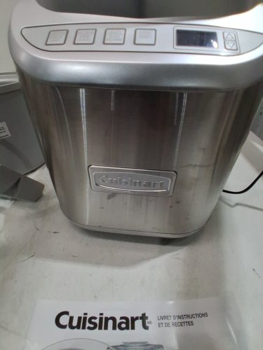 CUISINART GELATERIA FROZEN YOGURT, ICE CREAM, GELATO & SORBET MAKER - 1.9L capacity - SILVER/stainless steel (MODEL: ICE-70C) image 6