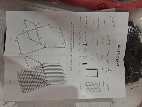 BALWONER 5 Angles Adjustable Lacrosse and baseball Rebound Bounce Back Net - 4ft x 7ft - red image 4