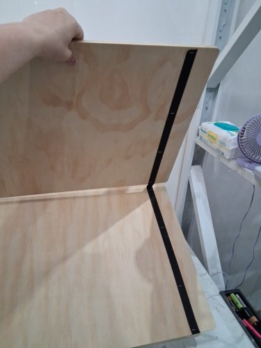vevor foldable connected bunkie board slats - full size - wood (model: cb005) image 4