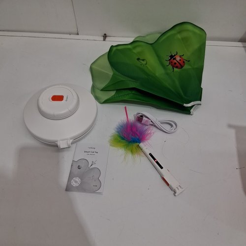 feelneedy rechargeable interactive Cat Toy - green (model: fn-p20) image 3