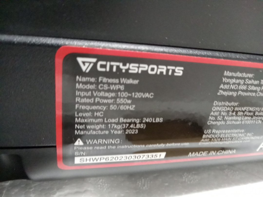 CITYSPORTS PORTABLE UNDER DESK TREA… King of the North Auction