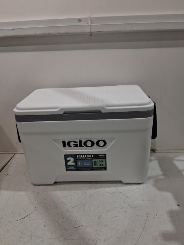 igloo compact size Swing-up handle Marine Cooler - 25QT - white (model: 00049550) image 3