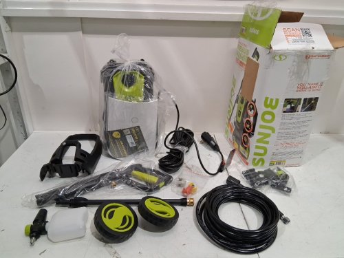GREENWORKS COMPACT Electric PRESSURE WASHER - 1600PSI/13AMP/1.2GPM - GREEN/BLACK (MODEL: GPW1602) image 3
