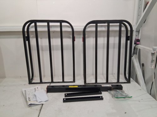 MAXXHAUL COMPACT CARGO CARRIER - 500LB CAPACITY/53" x 19.5" - BLACK (MODEL:70107) image 3