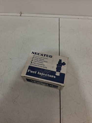 4pc necatuo fuel injector - 2.0l - compatible with various hyundai and kia models - beige (model: fj493) image 3