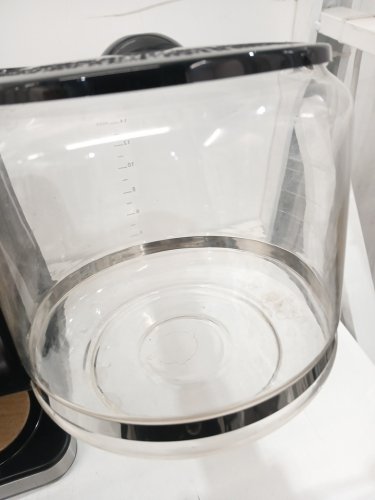 AIRMSEN PROGRAMMABLE DRIP COFFEE MAKER WITH TOUCHSCREEN - 14-CUP - 73OZ TANK - BLACK/STAINLESS STEEL (MODEL: ‎HR-CM306) image 5
