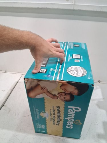 160pk pampers swaddlers best dryness disposable diapers - size 1 (8-14lb) image 4