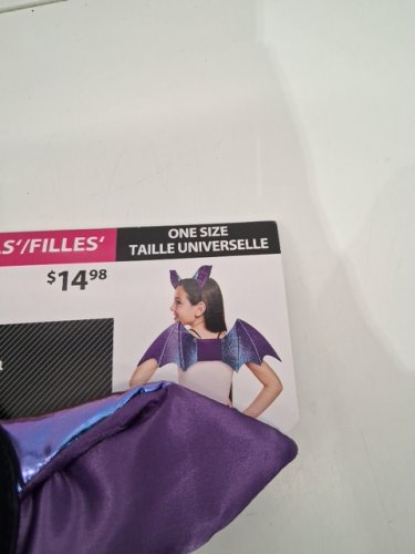 BAT TUTU KIT - ONE SIZE - PURPLE image 3