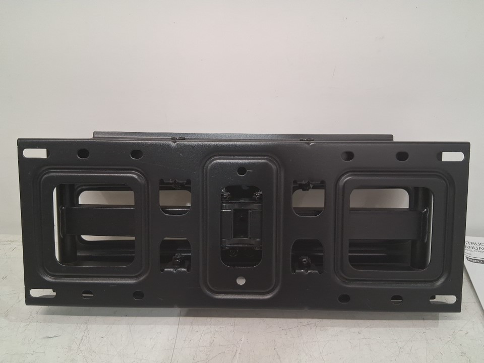 pipishell full motion tv wall mount bracket with swivel extension - 26"-65" - 99lbs capacity - black (model: pimfk1) image 5