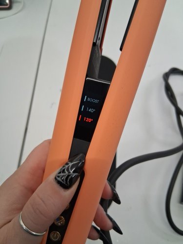 DYSON AIRSTRAIT WET TO DRY HAIR STRAIGHTENER - LIMITED EDITION APRICOT/ TOPAZ (MODEL: HT01) image 7