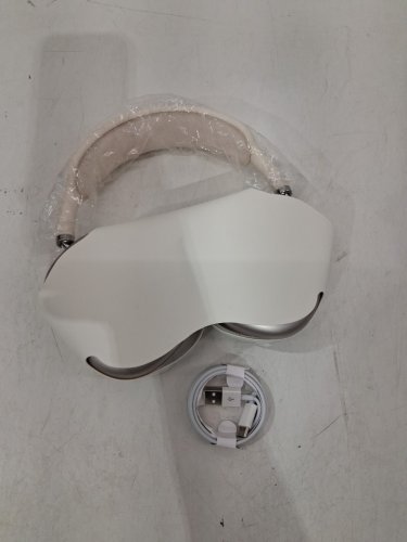 Wireless Bluetooth over ear headphones - silver/peach image 2