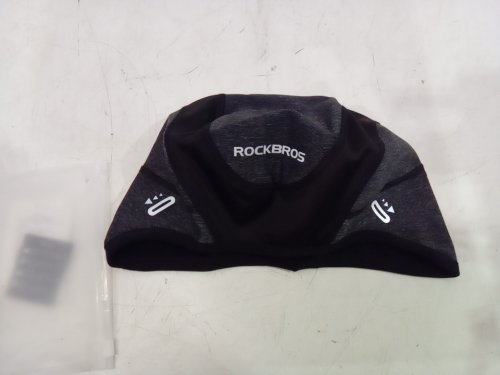 ROCKBROS ADULT Skull Cap Helmet Liner with Glasses Holes - osfm - grey image 2