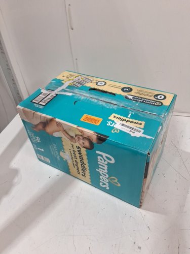 74PK Pampers Swaddlers Disposable Baby Diapers - SIZE 1 (8-14lbs) image 3