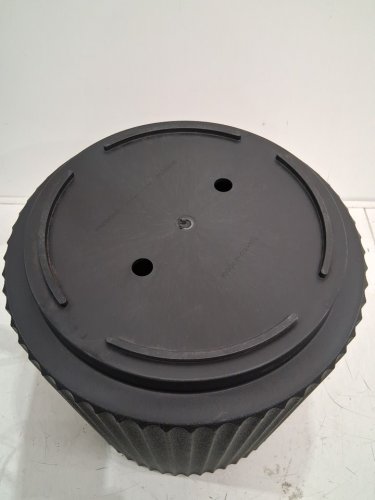 veradek demi series round planter - 16" - black (model: ‎DMV16B/1752204) image 4