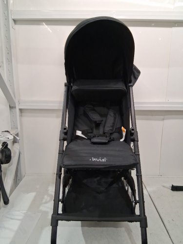 PYLE JOVIAL PORTABLE FOLDING BABY STROLLER - BLACK (MODEL: JPC20BK) image 7
