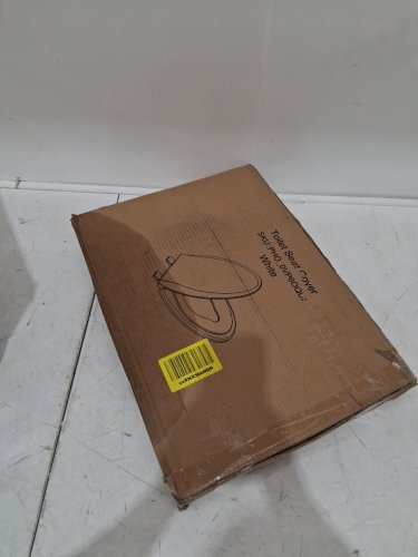 GARVEE ELONGATED TOILET SEAT WITH BUILT-IN TODDLER SEAT - 19" - ELONGATED - WHITE (MODEL: PHO_0VP6OQUI) image 2
