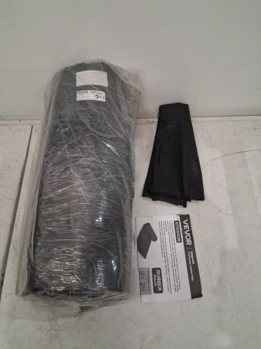 Rubber Mulch Mat Roll - 96" x 22" - black (model:HJ6001-2) image 3
