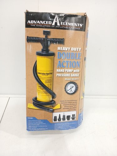 Advanced Elements HEAVY DUTY Double-Action Hand Pump - Yellow (MODEL: AE2011) image 2