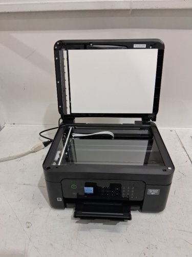 epson workforce wireless all-in-one printer with scan, copy, fax, auto document feeder, automatic 2-sided printing & touchscreen display - black (model: wf-2930) image 4