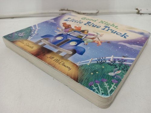 (HARDCOVER) GOOD NIGHT LITTLE BLUE TRUCK BY ALICE SCHERTLE AND JILL MCELMURRY image 3