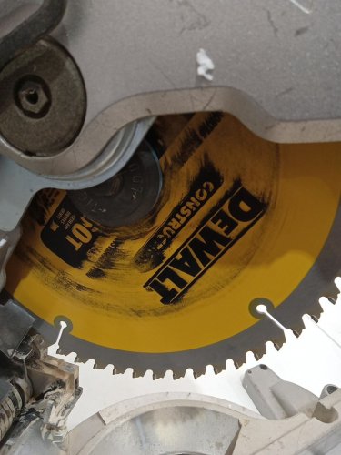 dewalt corded miter saw, 15 amp , TOOL ONLY, 10" - YELLOW (MODEL: DWS713) image 5