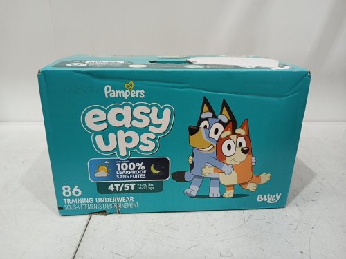 86PK Pampers Toddler Training Underwear Easy Ups Diapers Training Pants - bluey - SIZE 4T/5T image 2