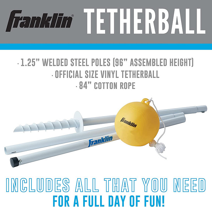 Franklin Sports Recreational Tetherball Set - (Model: 50300X) image 2