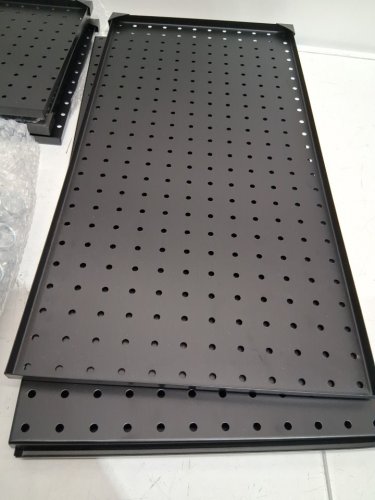 240pc incly metal pegboard and hook set for garage storage - 48" x 36" - black (model: NC0200) image 6
