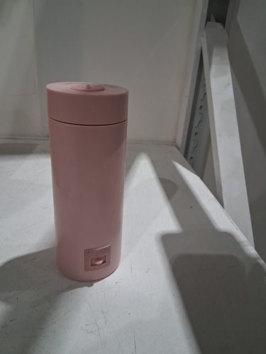 KOLHGNSE Small Portable Electric Kettle - 400ML - pink image 2